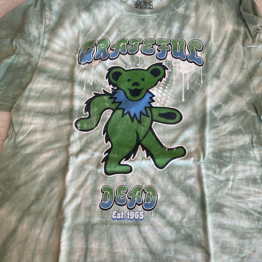 COPY - 🤩 HOST PICK 🤩 Grateful Dead Bear Tie Dye Tee BRAND NEW